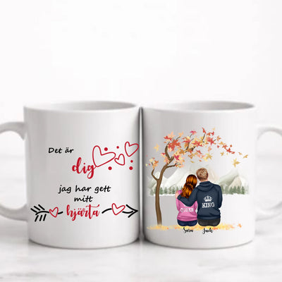 Kärlek personlig mugg
love mugg