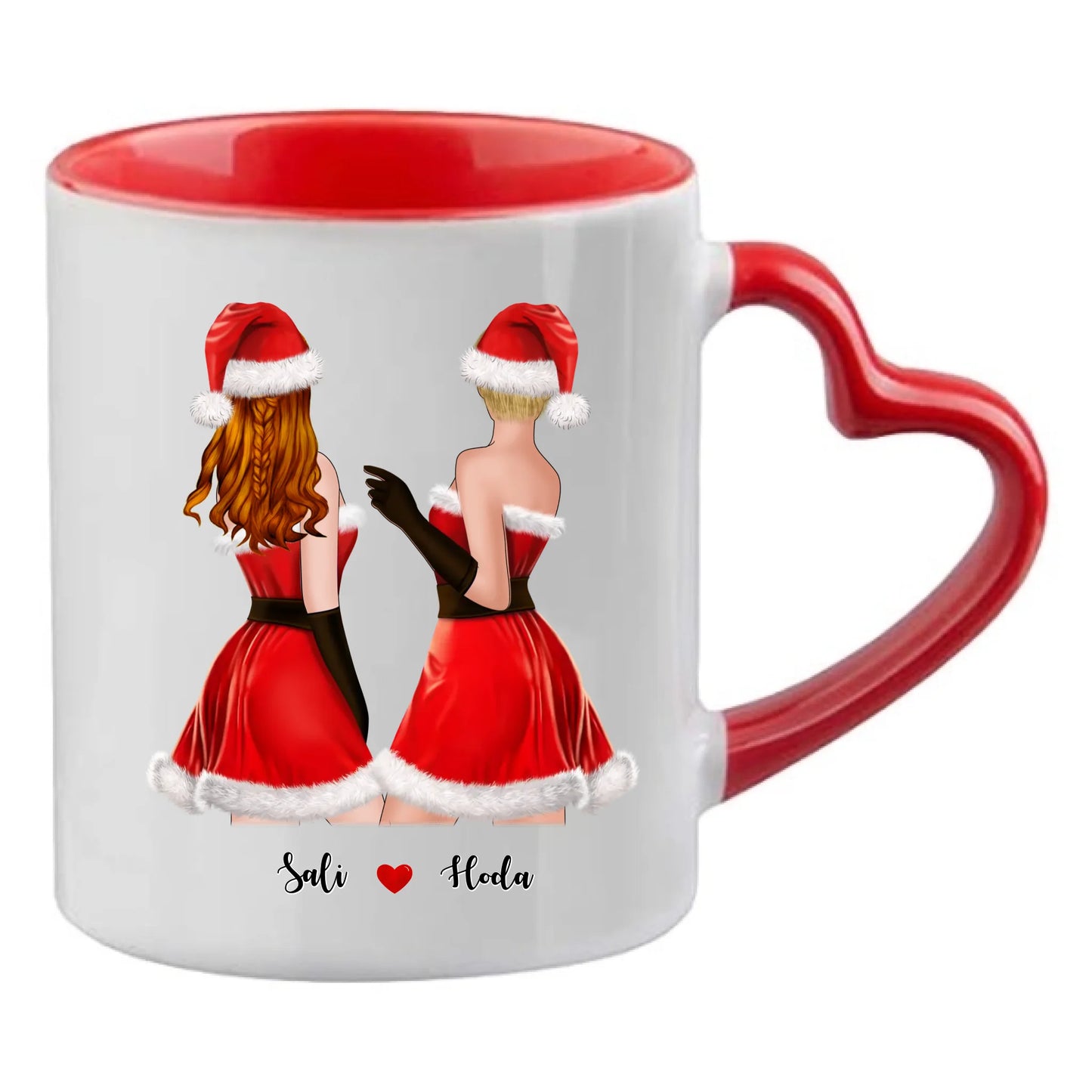 Vänner jul mugg