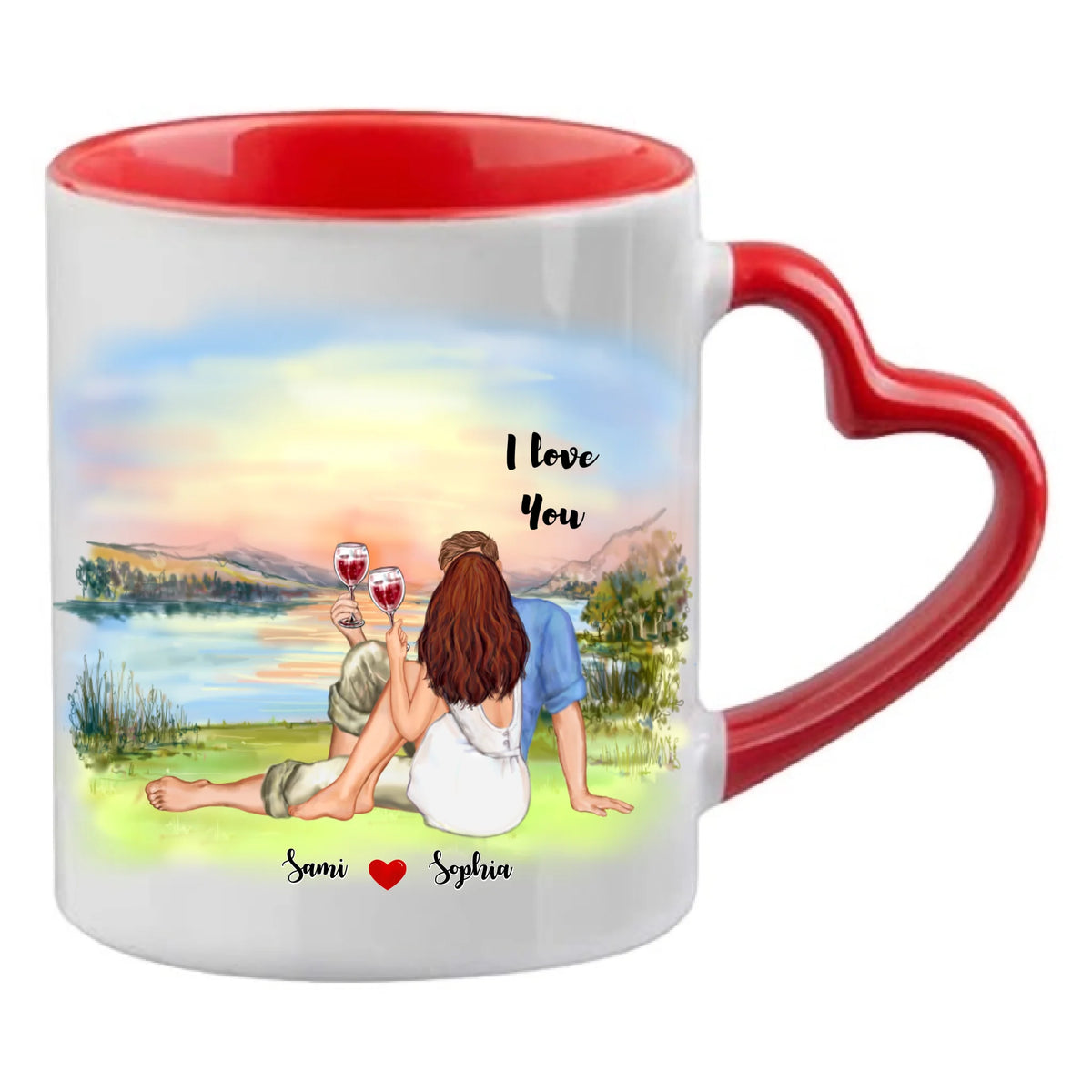 Kärlek personlig mugg. Love mug