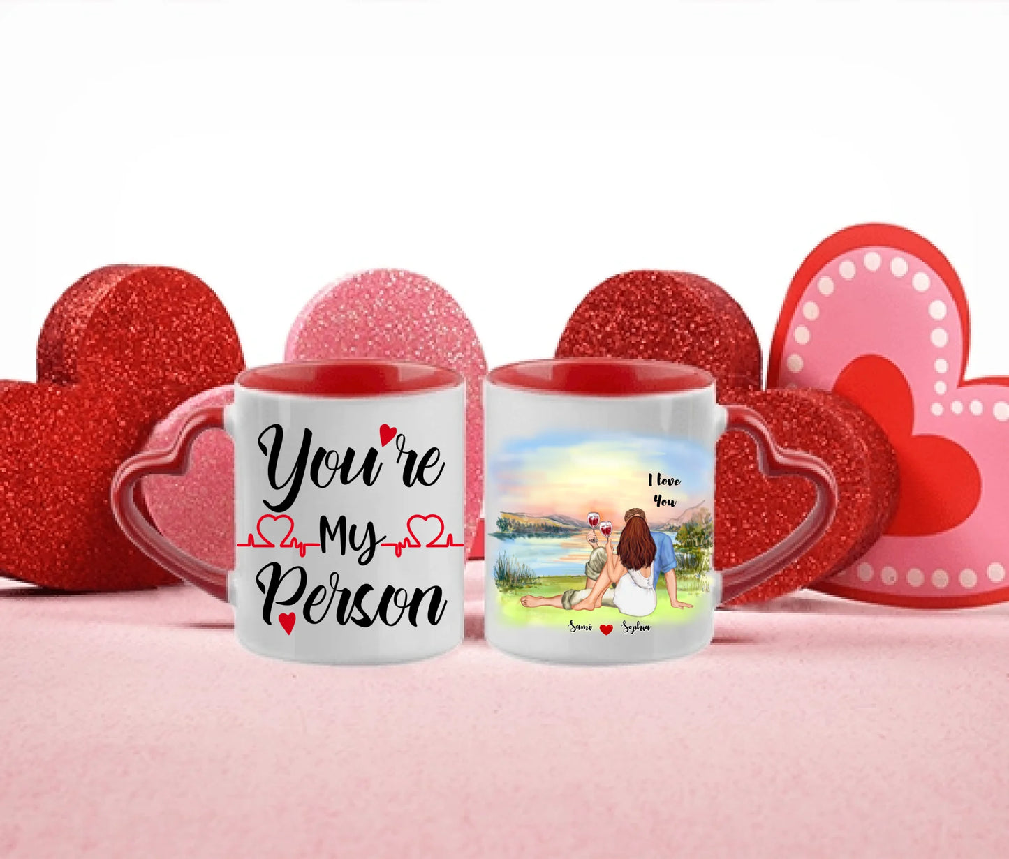 Kärlek personlig mugg. Love mug