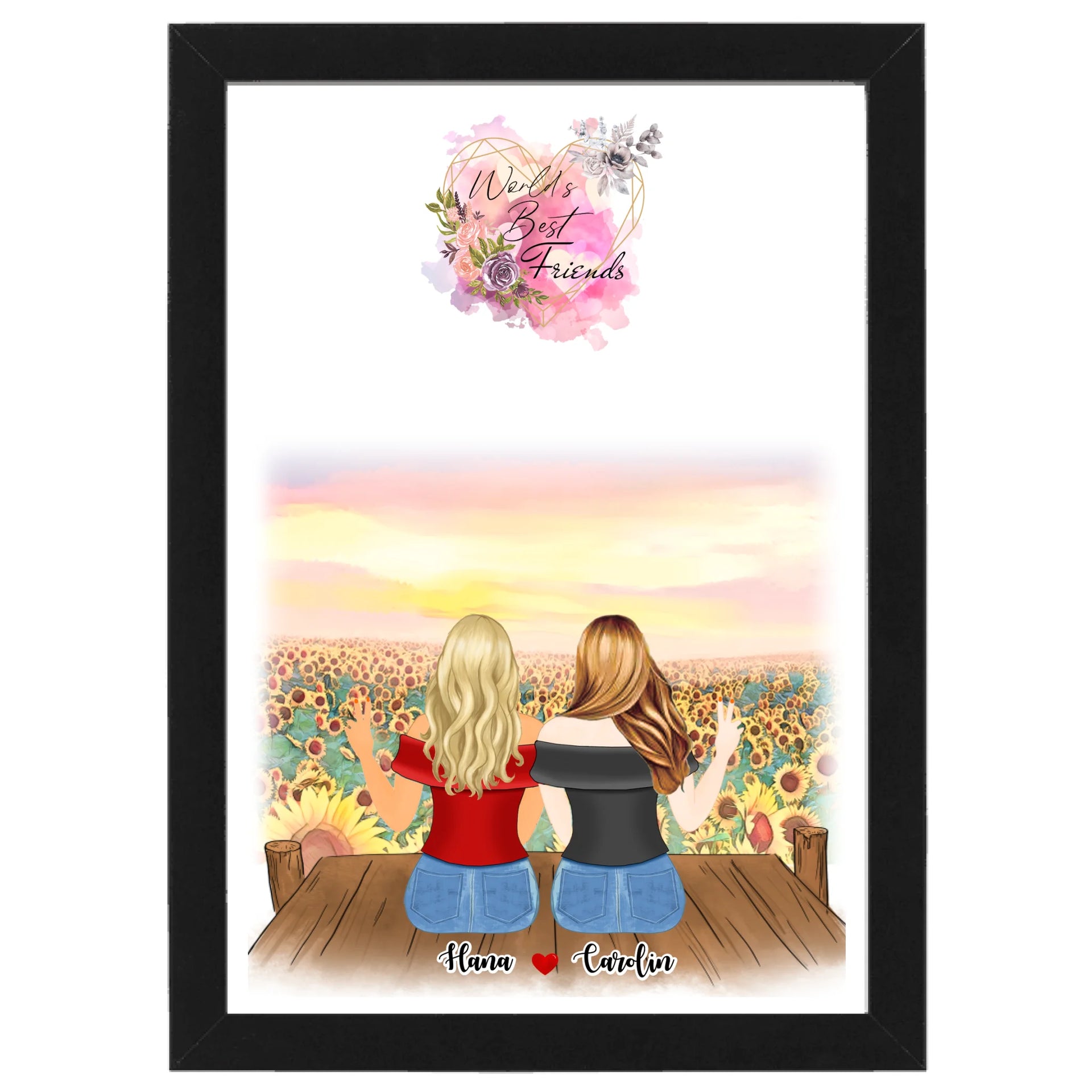 3 Systrar personlig affisch