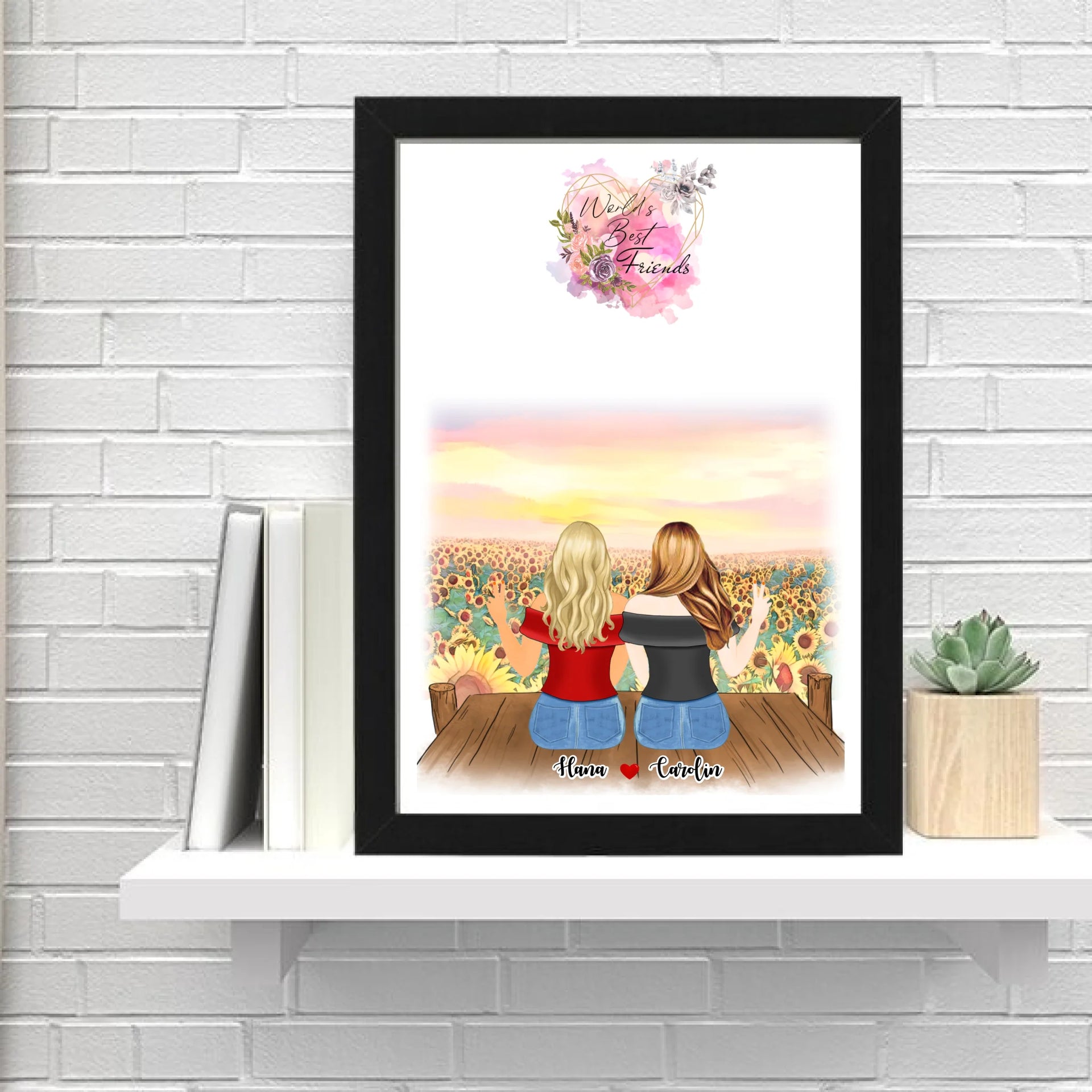 3 Systrar personlig affisch