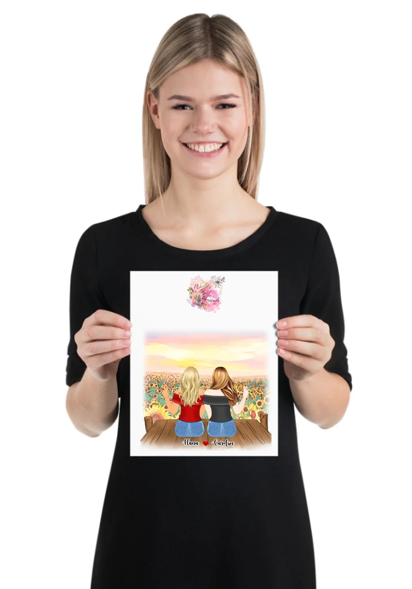 3 Systrar personlig affisch