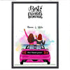 2 bästa vänner personlig poster - Bildesign