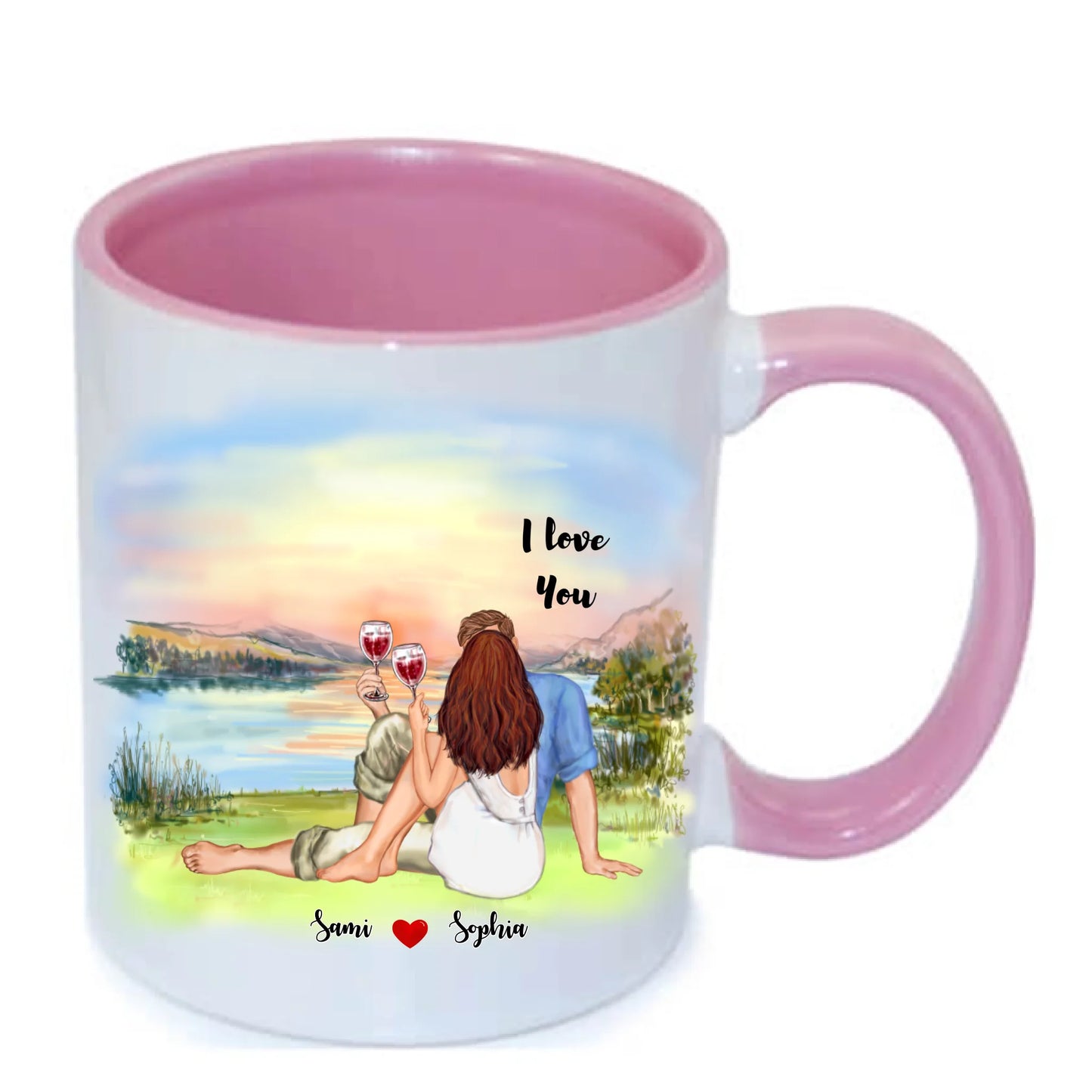 Kärlek personlig mugg. Love mug