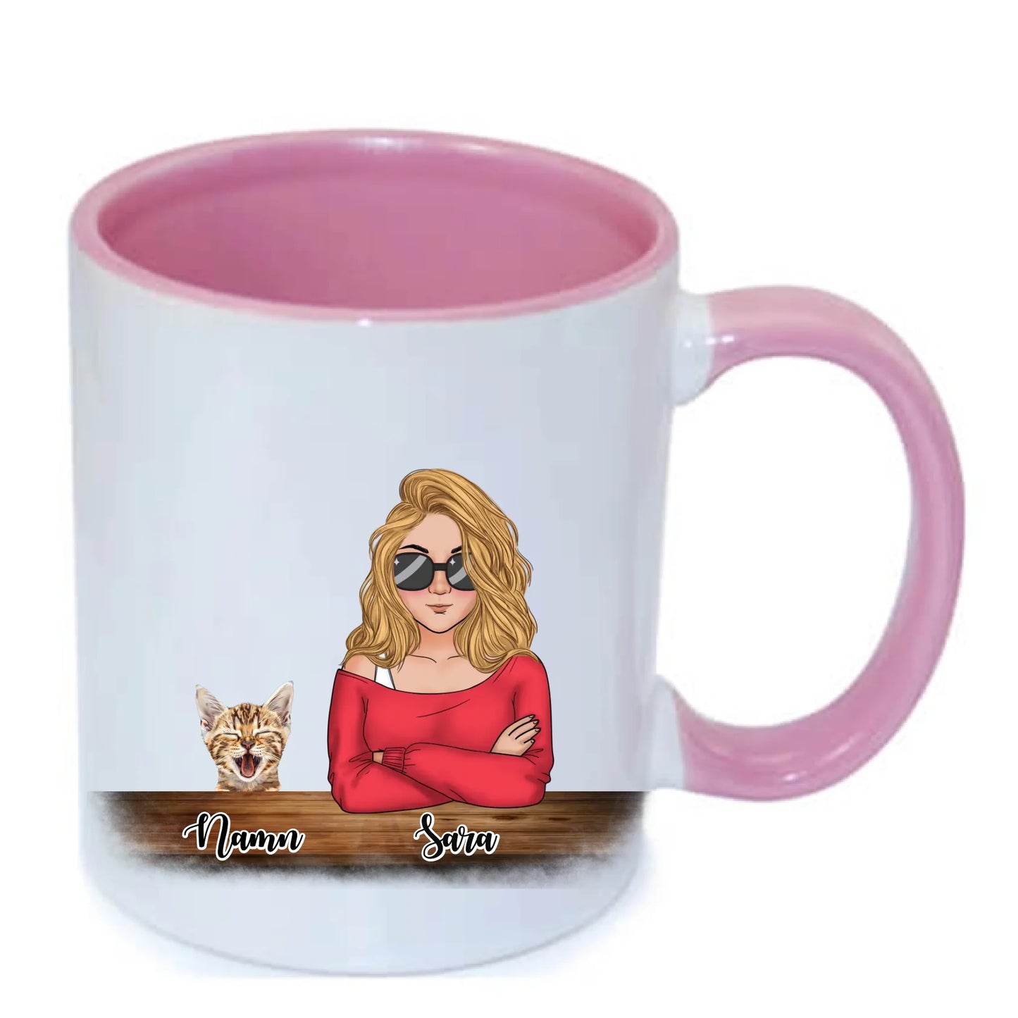 Husdjur mamma personlig mugg