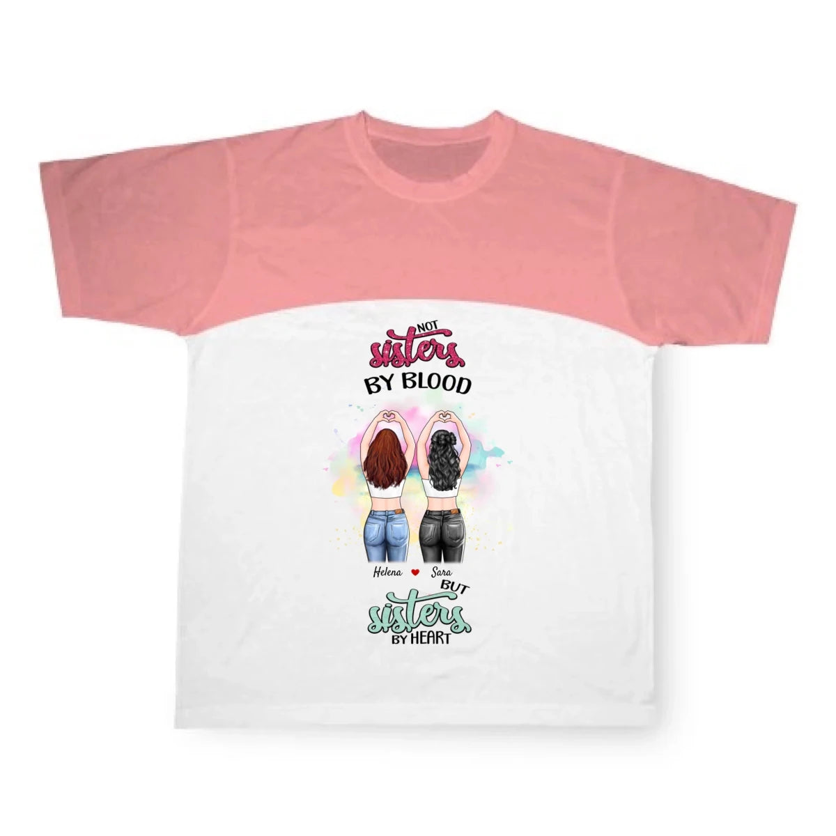 Personlig T-shirt för vän - GÅVA TRYCK