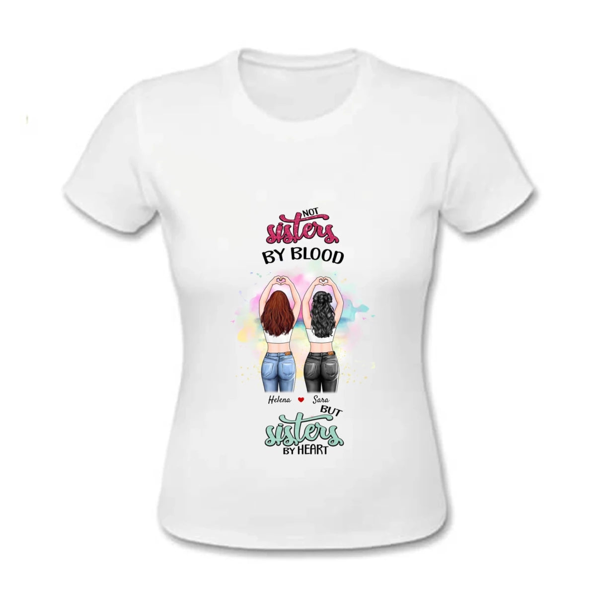 T-shirt för syster Personlig - GÅVA TRYCK