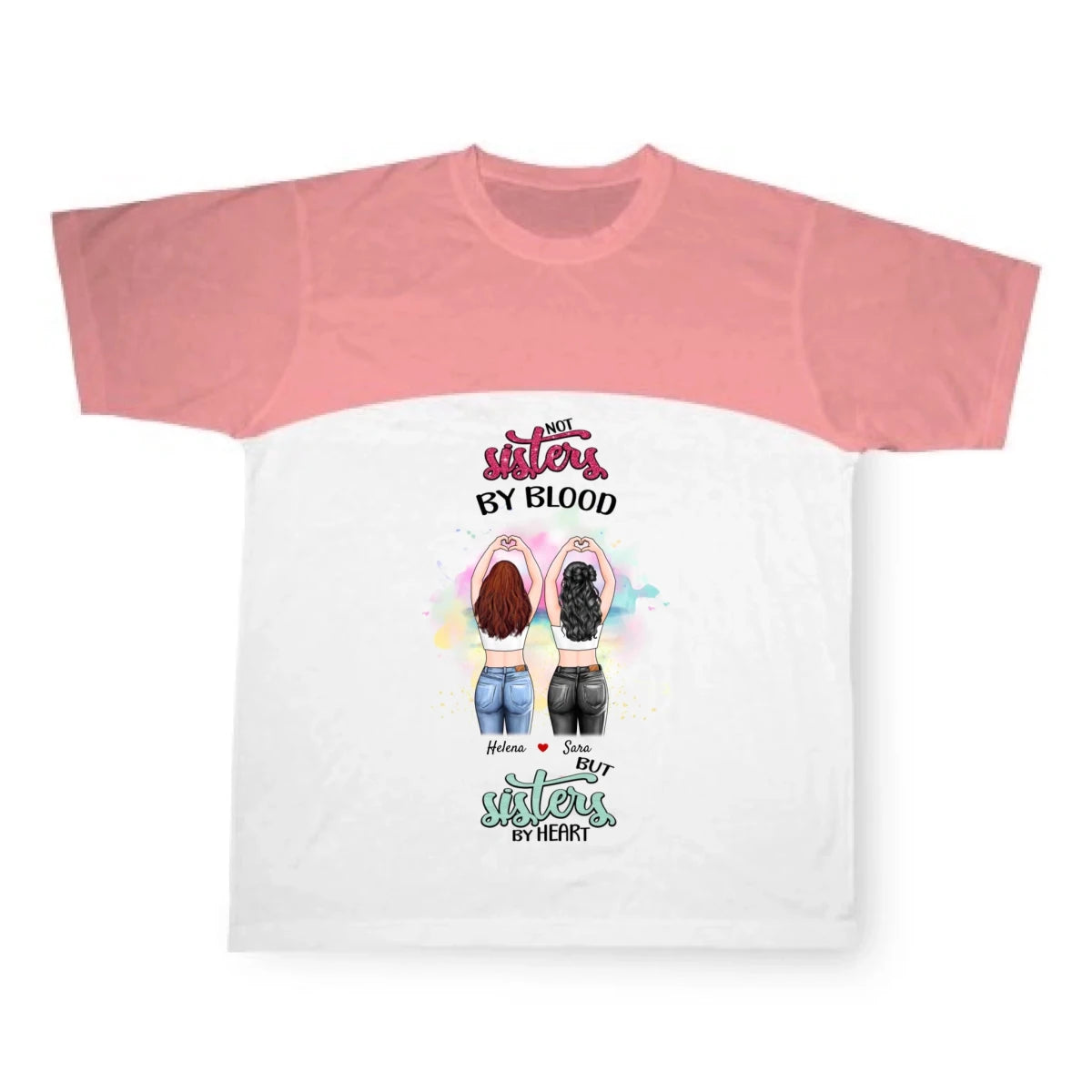 T-shirt för syster Personlig - GÅVA TRYCK