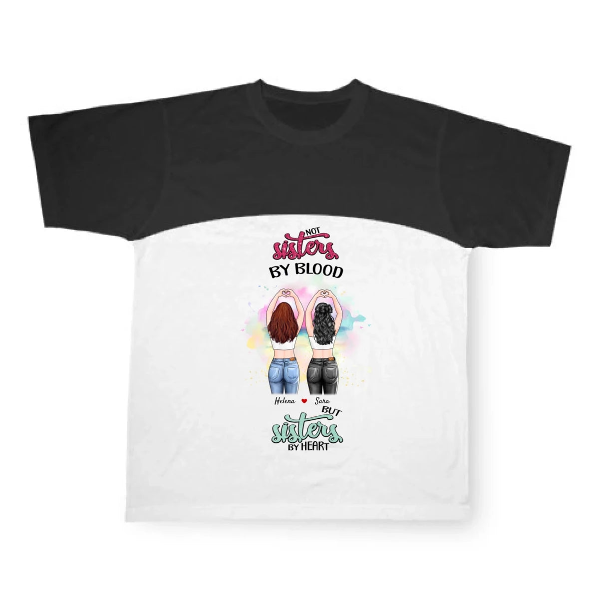 T-shirt för syster Personlig - GÅVA TRYCK