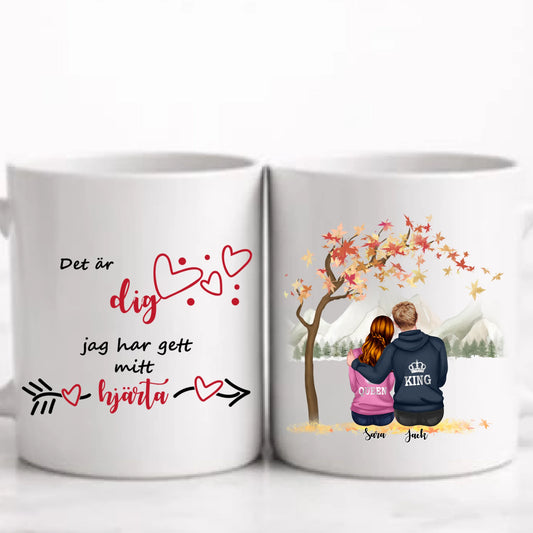 Kärlek personlig mugg
love mugg