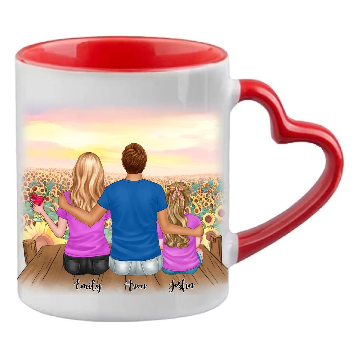 Familj personlig mugg