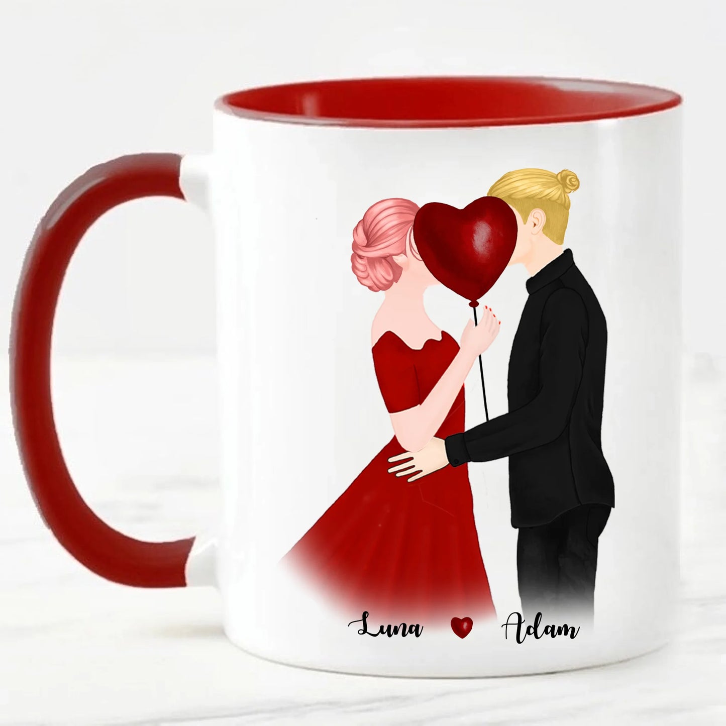 Par personlig Mugg