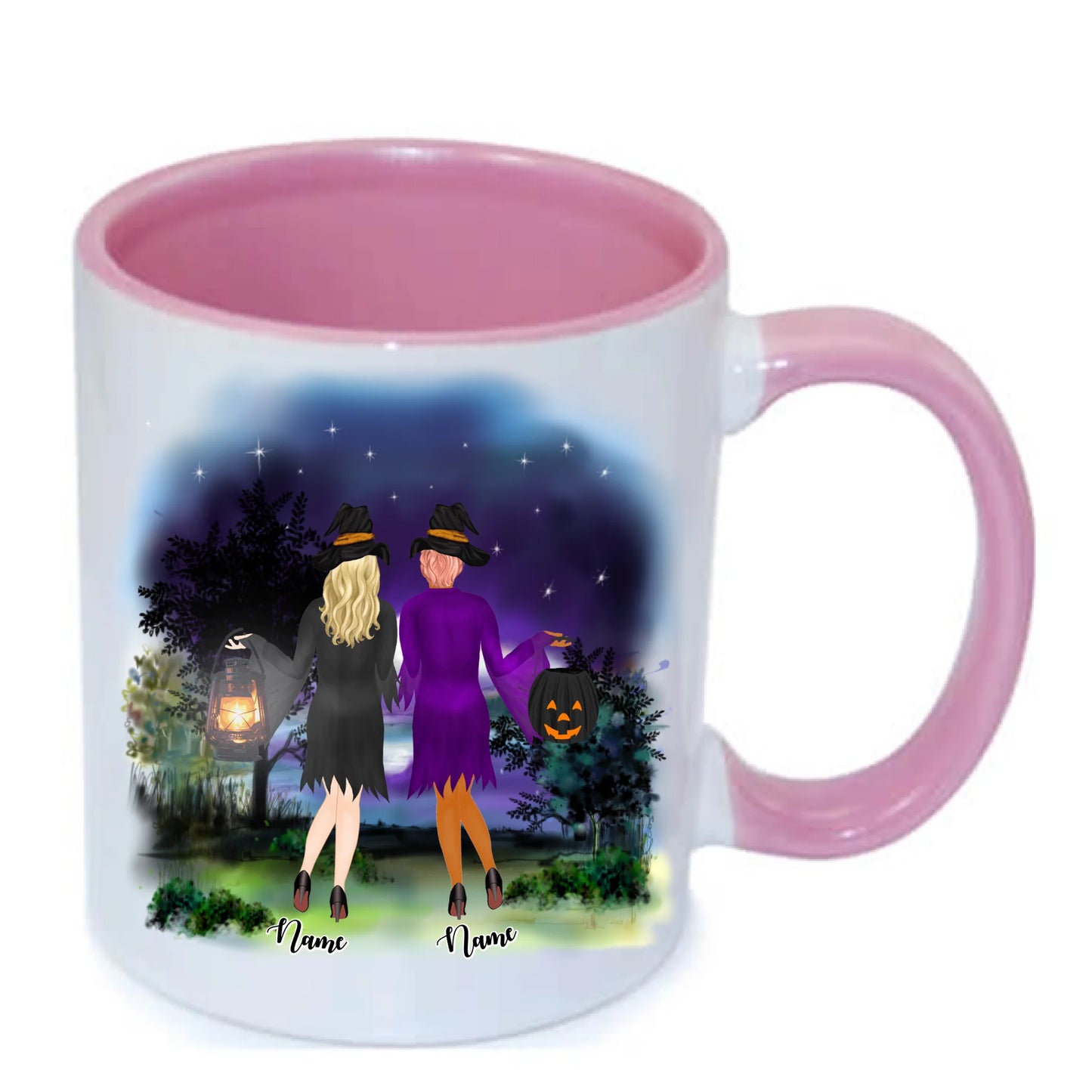 Halloween mugg - Syster och bästa vän mugg
