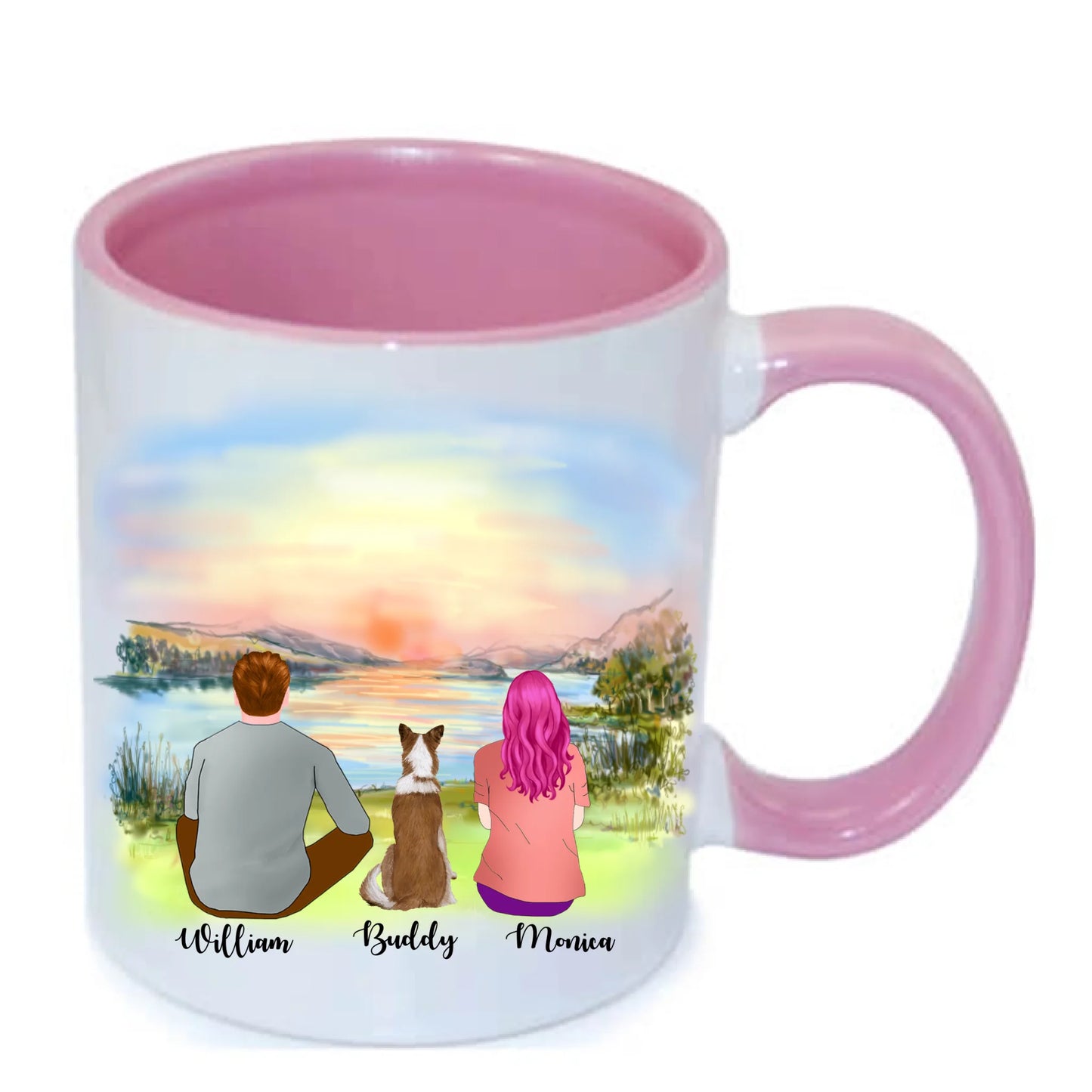 Par Mugg med  husdjur
personlig mugg