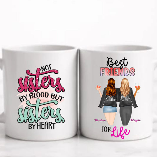 Bästa vän personlig mugg - BFF Personlig mugg