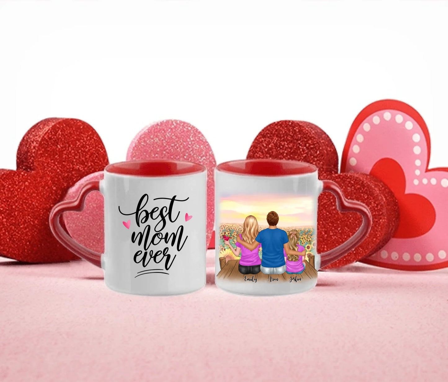 Familj personlig mugg