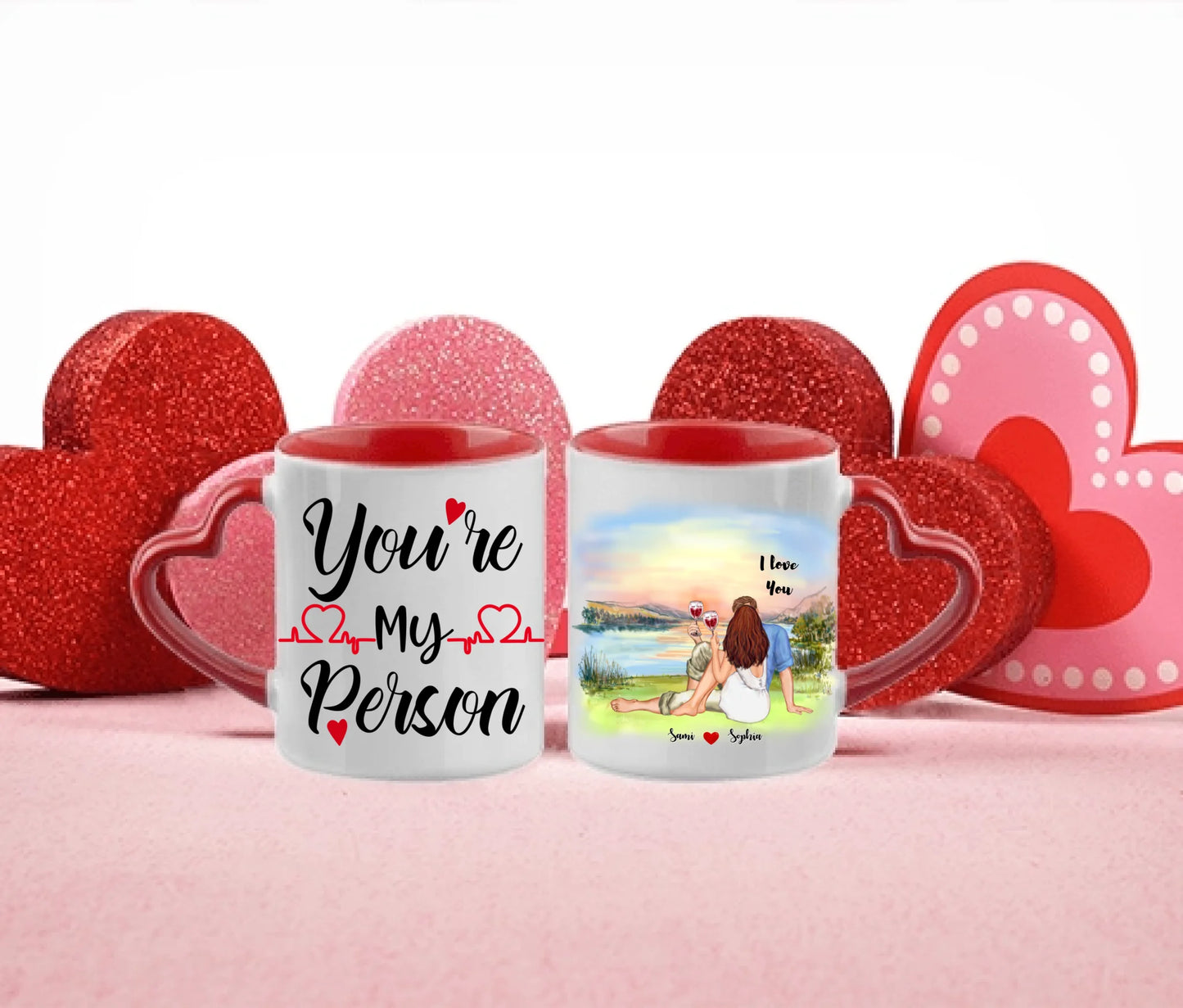 Kärlek personlig mugg. Love mug