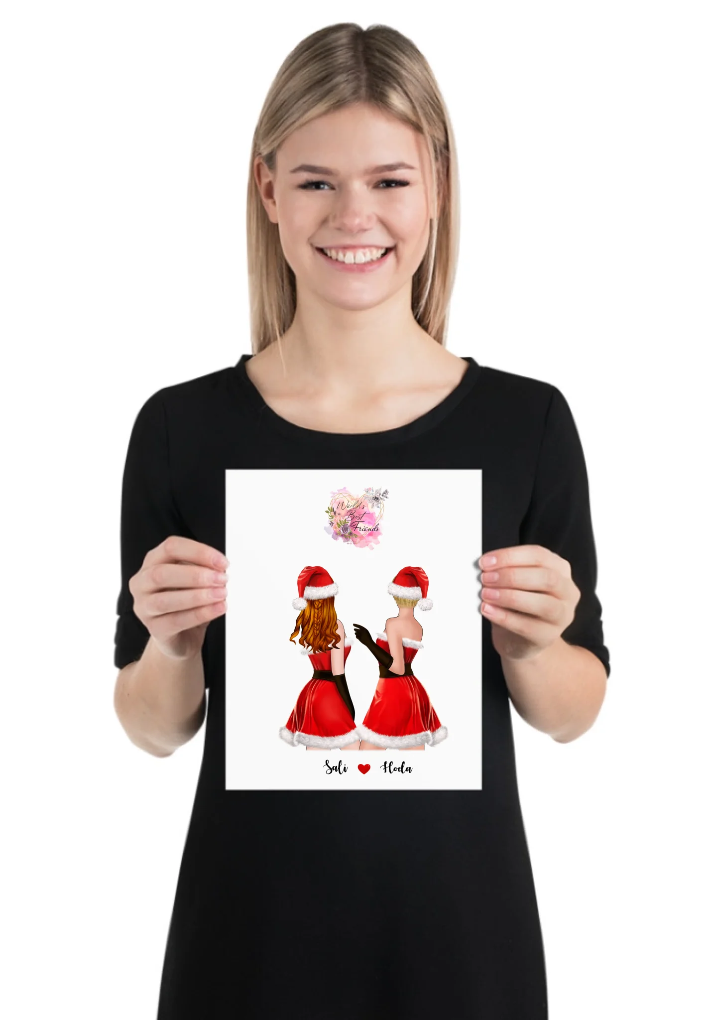 Vänner jul mugg