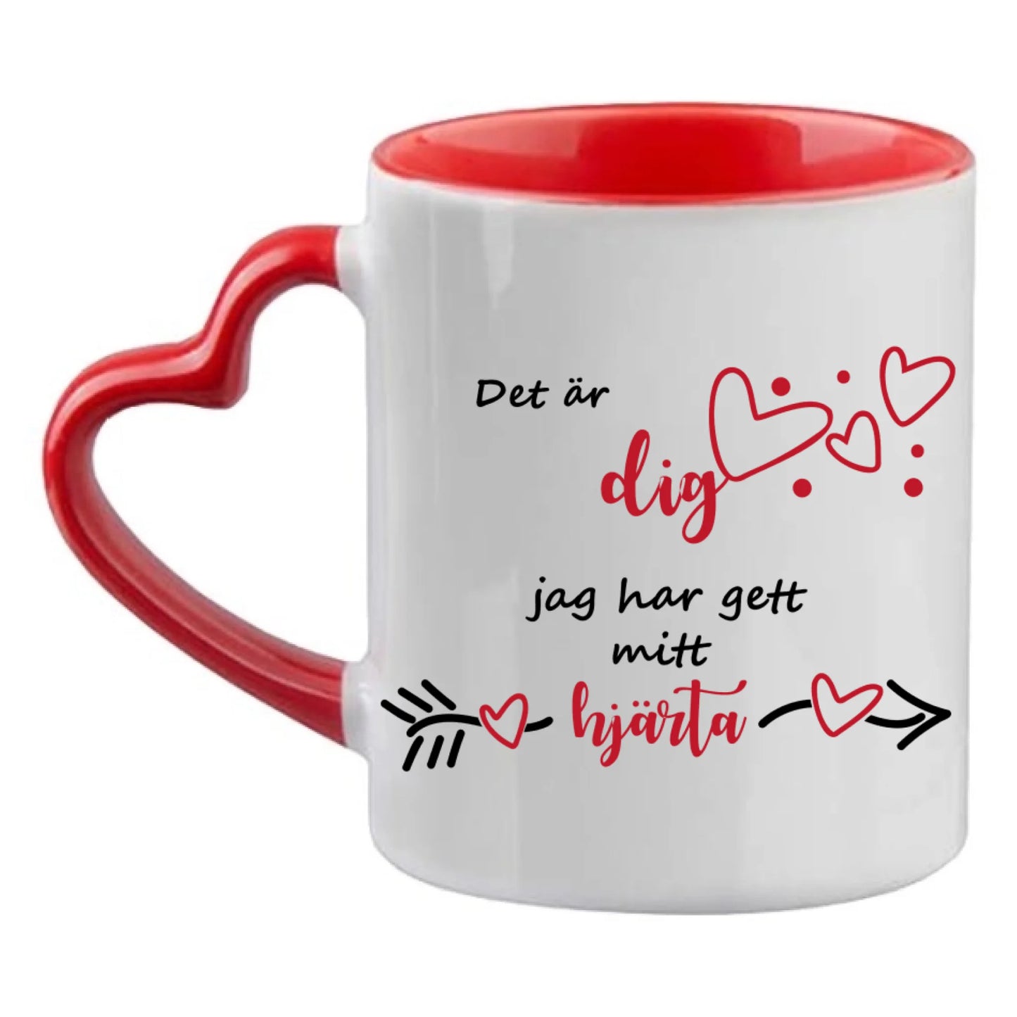 Kärlek personlig mugg
love mugg
