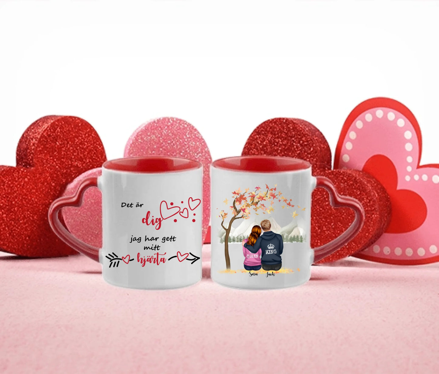 Kärlek personlig mugg
love mugg