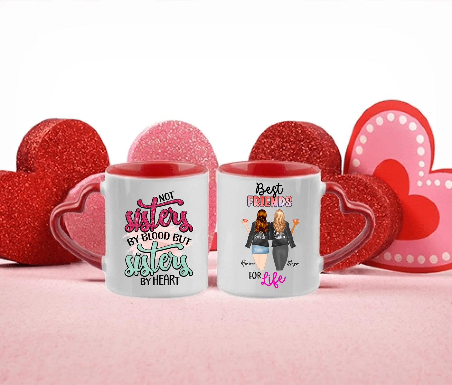 Bästa vän personlig mugg - BFF Personlig mugg