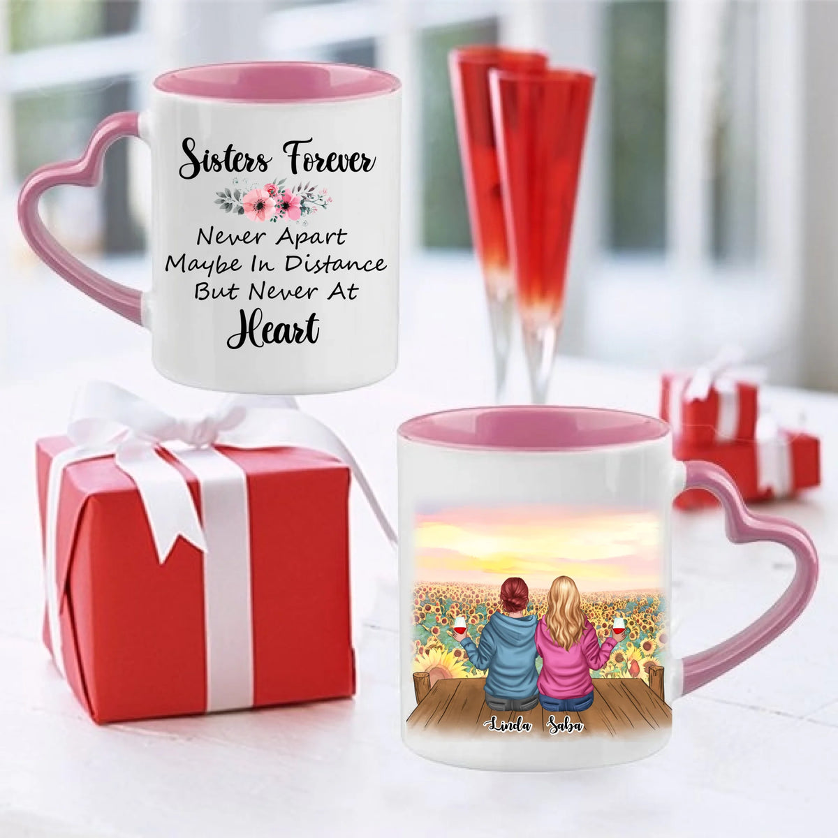 Vän personlig mugg