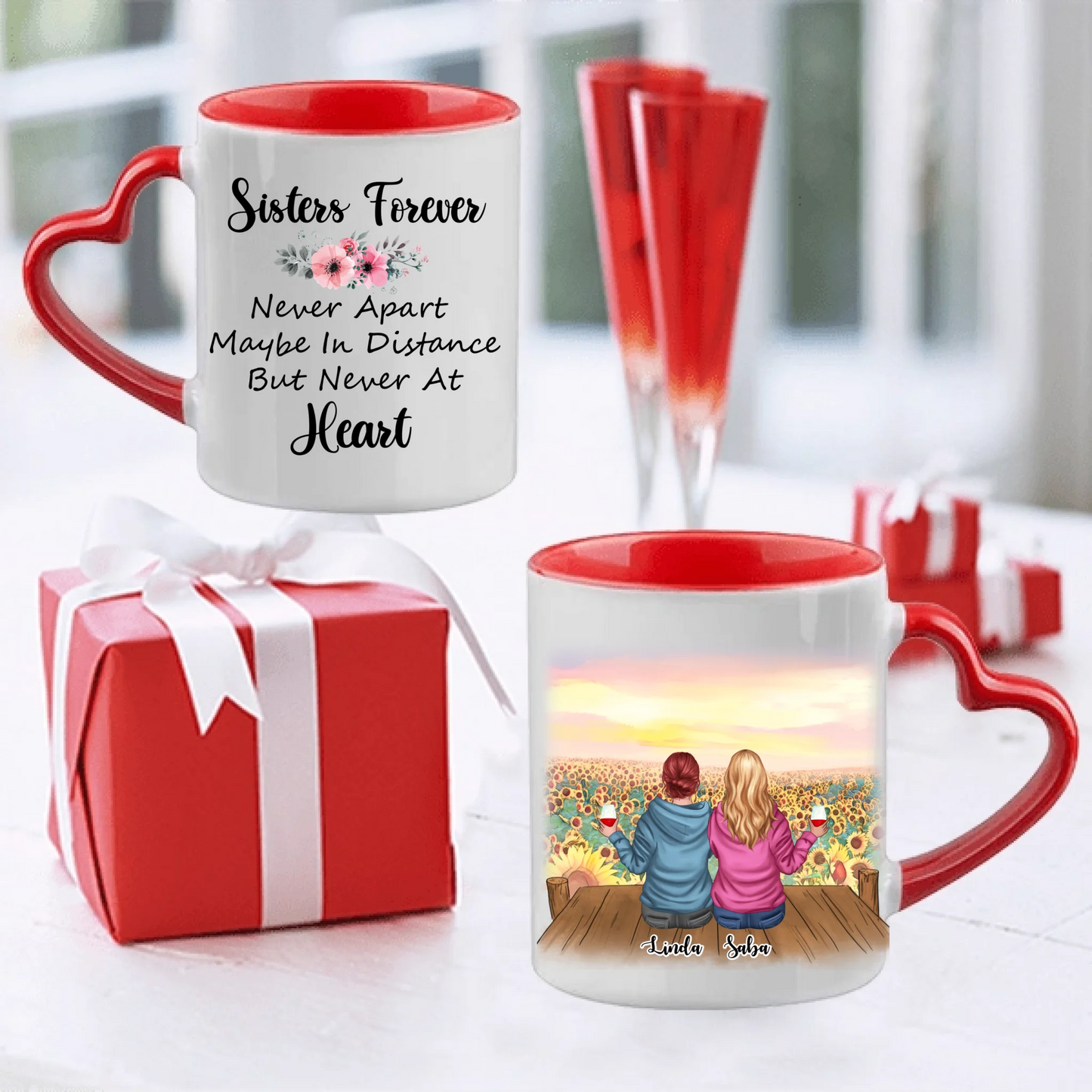Vän personlig mugg