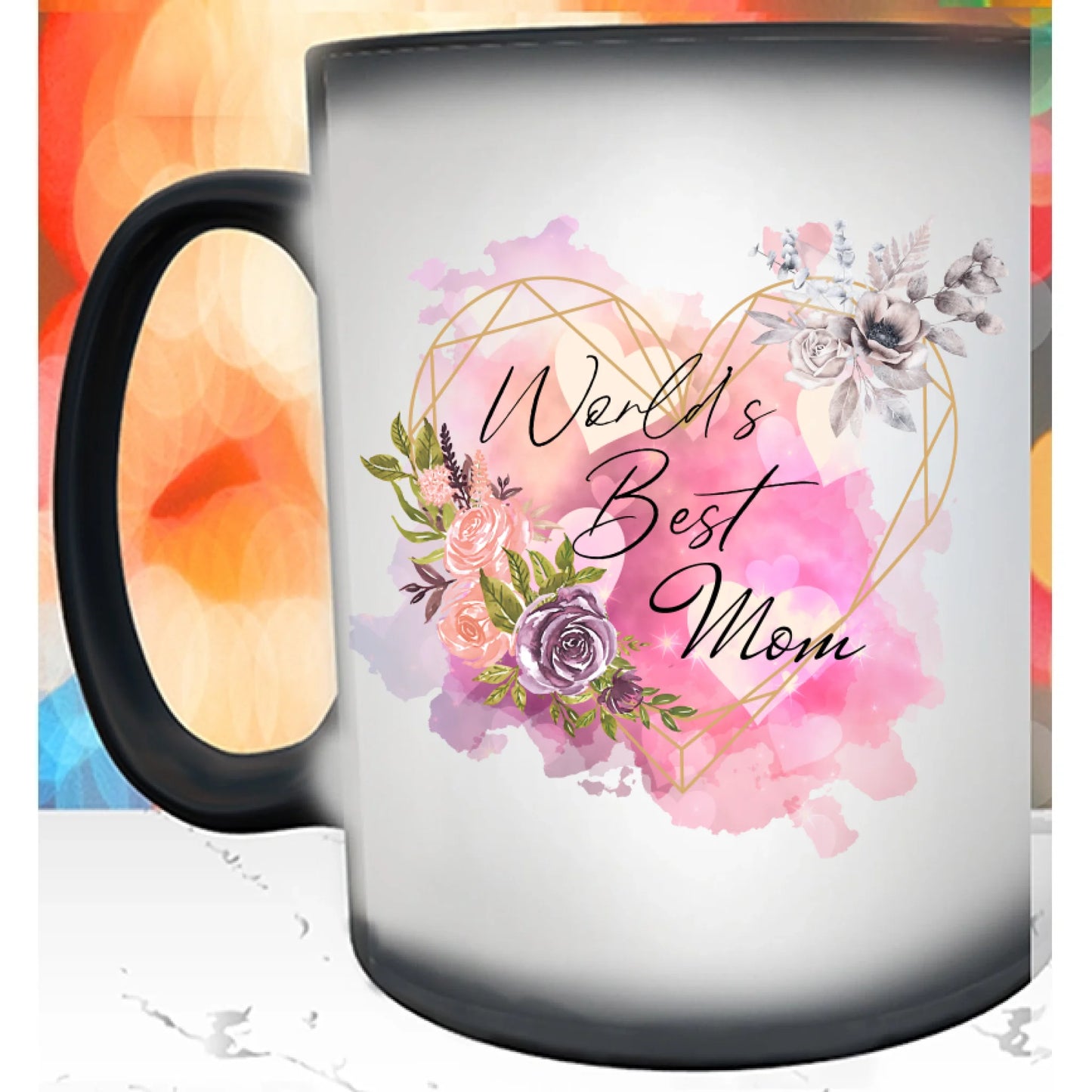 Mor och dotter personlig mugg