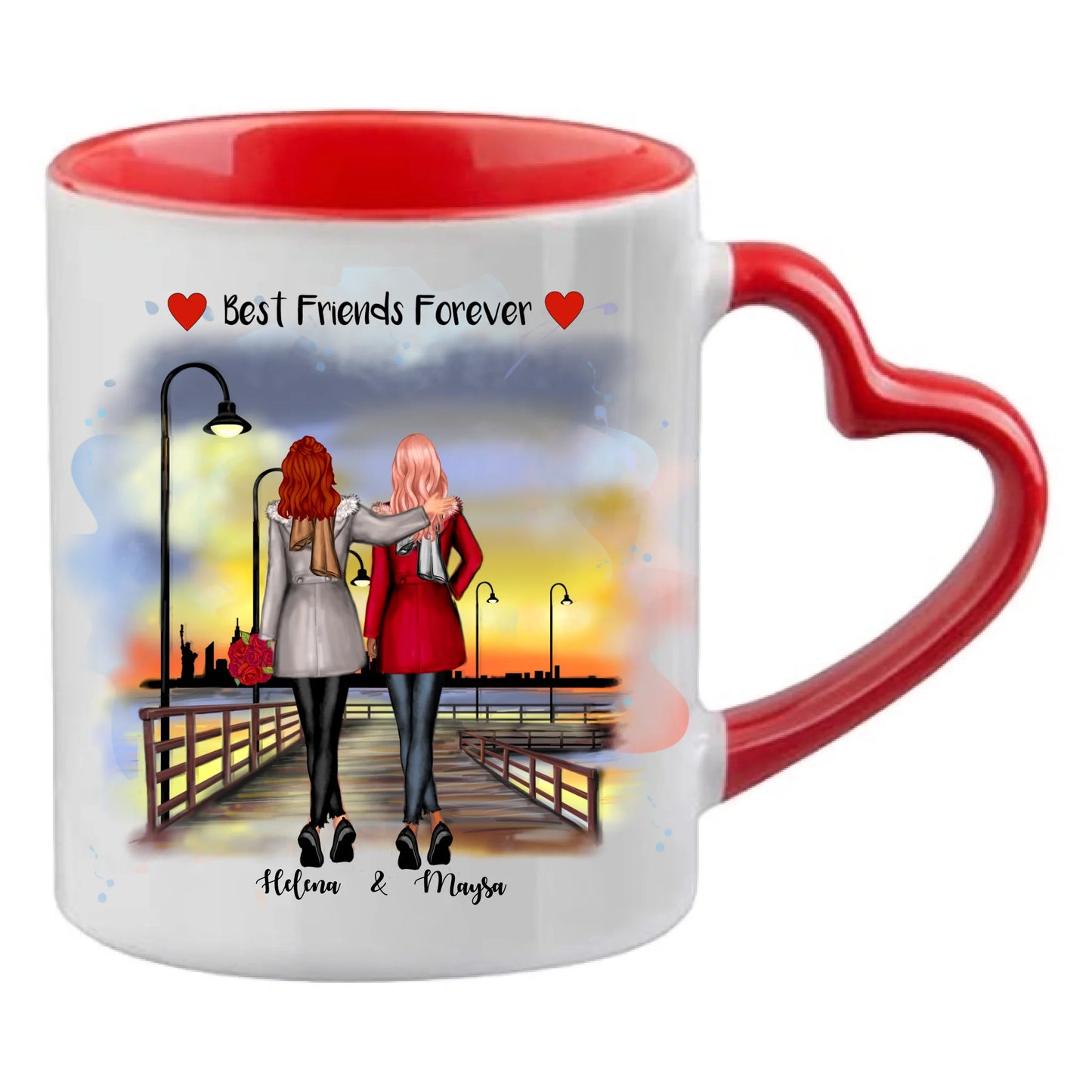 Bästa vän personlig mugg- Best friends forever