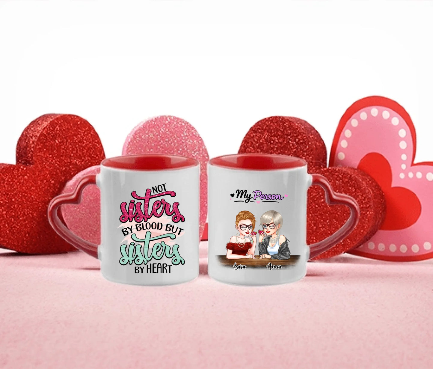 Bästa vänner mugg och tavla